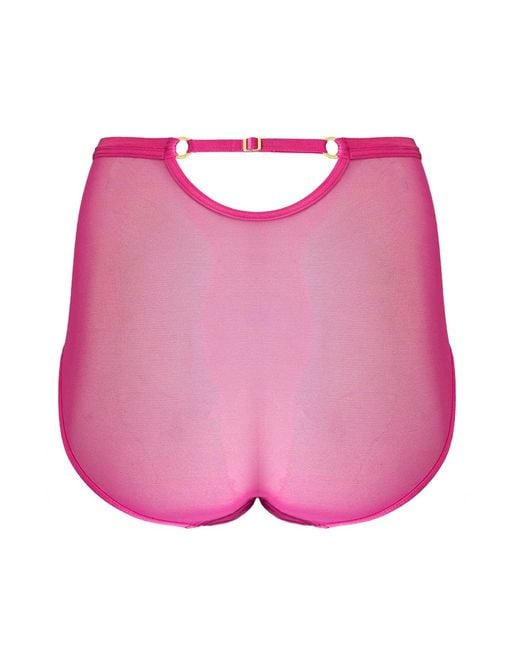 Somewhere Never Pink Running Wild High Waisted Knicker