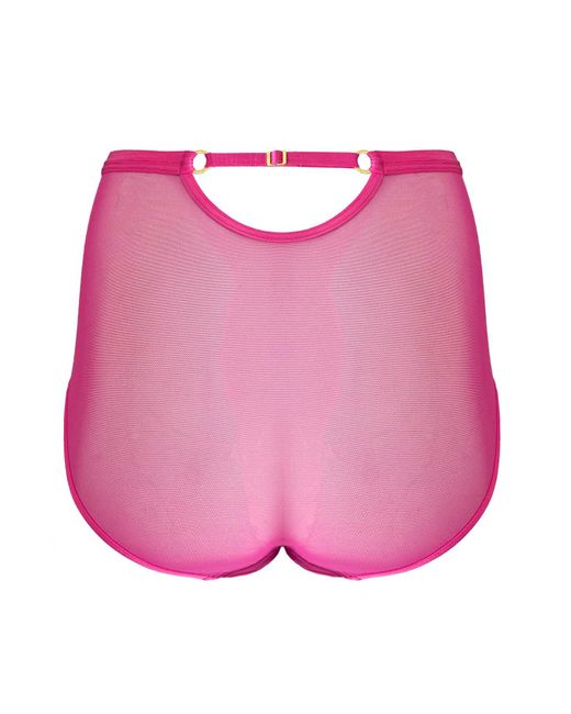 Somewhere Never Pink Running Wild High Waisted Knicker