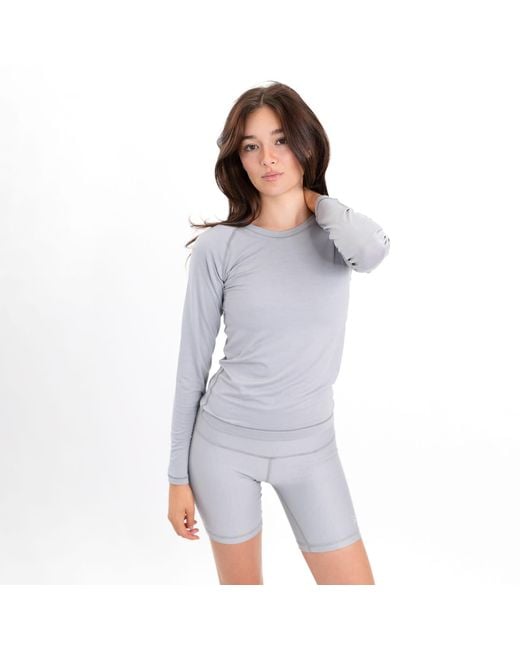 On/Off Essentials Gray The Everyday Longsleeve