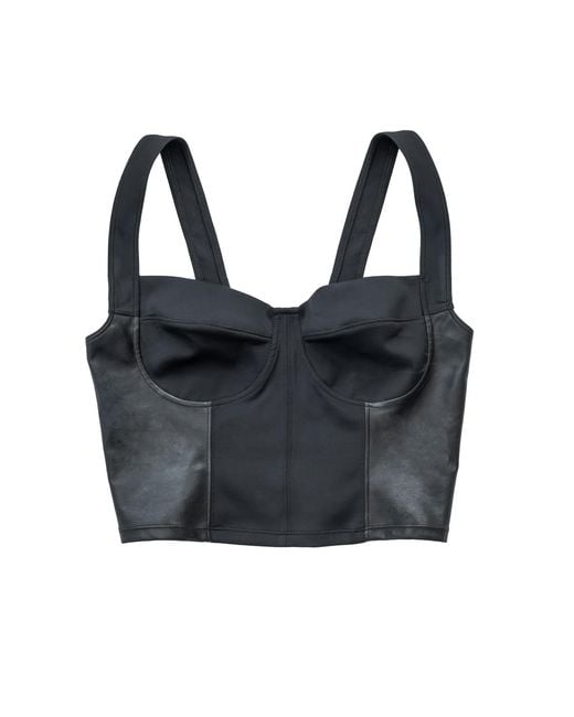 Circular Path Black Moto Tank