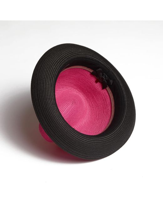 Dasmarca Hats Red Dasmarca Florence Fuchsia Summer Two Tone Crushable Hat for men
