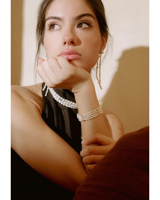 Lavani Jewels Natural Liliana Pearls Bracelet