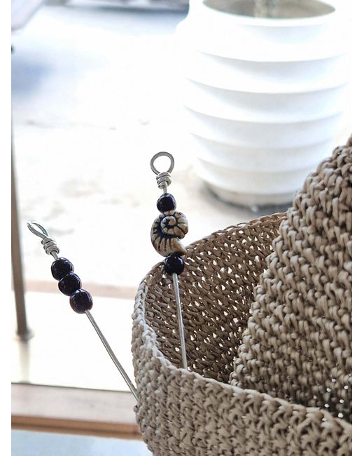 Bingin Diaries Natural Hat Pin