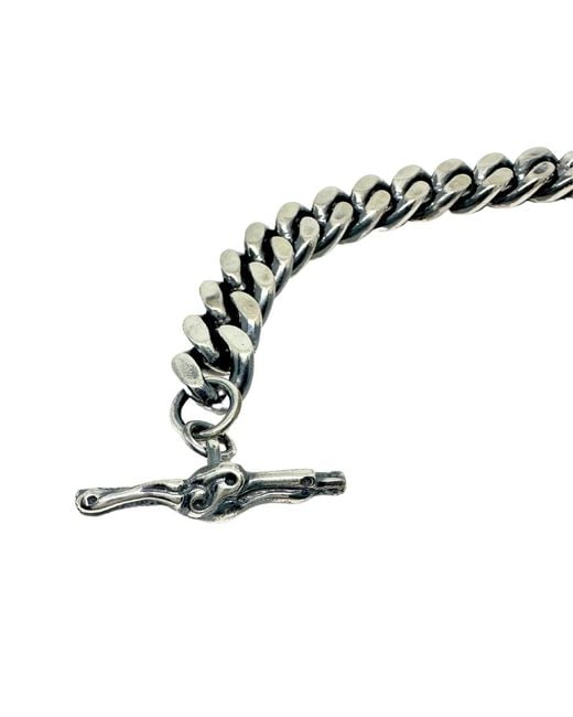 Tg-Jewellery by Tamara Gervasio Metallic Celtic Dog Solid Curb Chain 12Mm for men