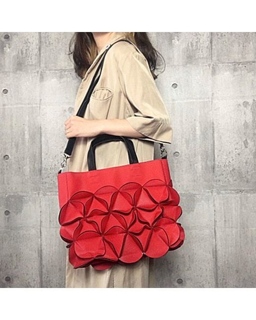 ELEMOOD_Japan Red Blossom Shoulder Bag