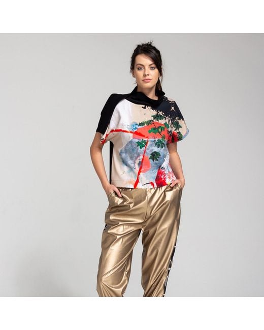 ARTISTA Red Nelli Yoko Top