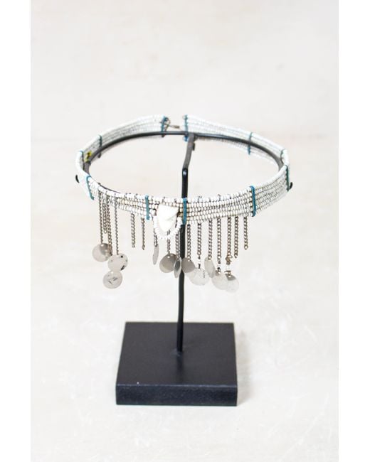 Botanical Boys Black Kenya Maasai Beaded Necklace
