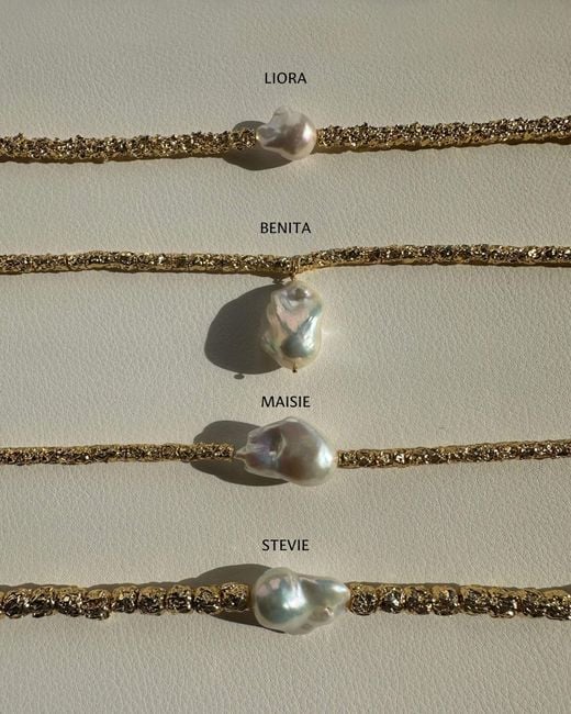 Amber Sceats Metallic Stevie Necklace