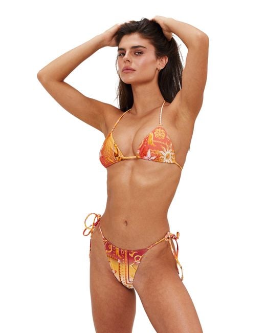 Sunkissed Red Le Triangle Top