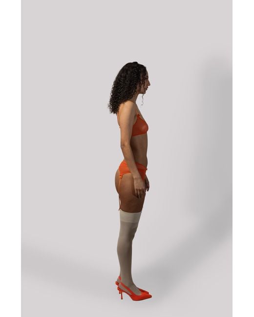 The Coolgirl Nyc Orange Jane Thong
