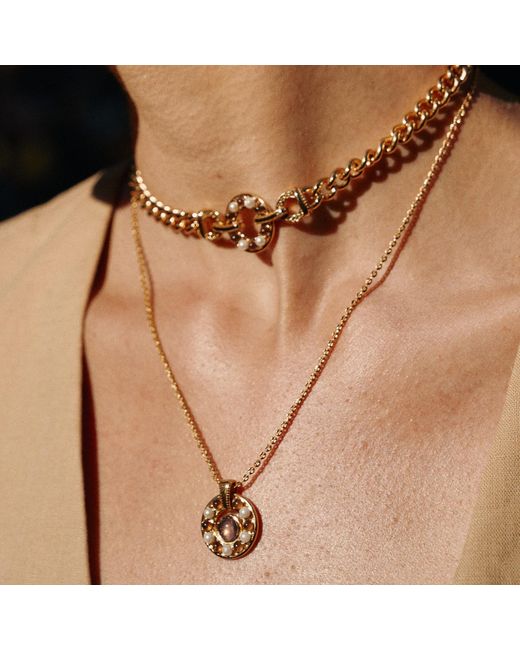 Retro Chic Metallic Ayasofya Pendant