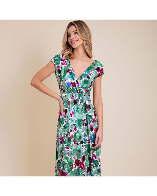 Alie Street London Green Sophia Maxi Dress