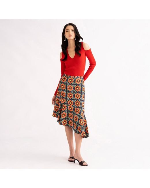 Emma Wallace Blue Fang Skirt