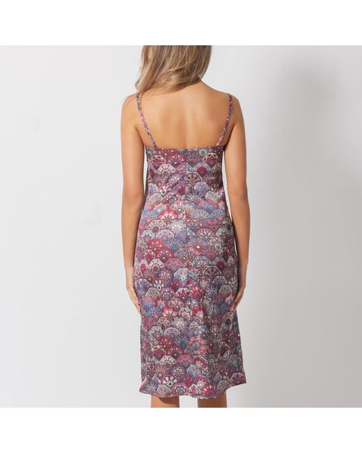 Maison Bogomil Purple Dress With A Square Neckline
