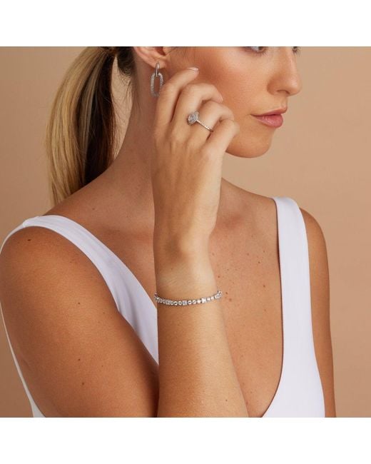 Shabella Nyc Metallic Multi-Shaped Bracelet