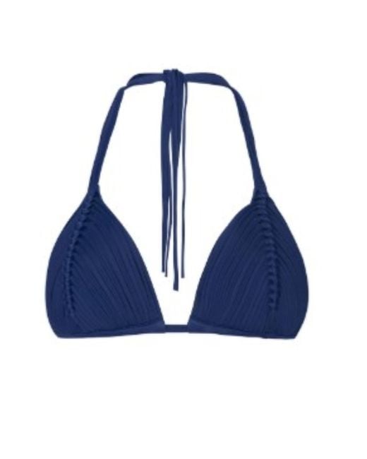 PQ Swim Blue Isla Triangle Top