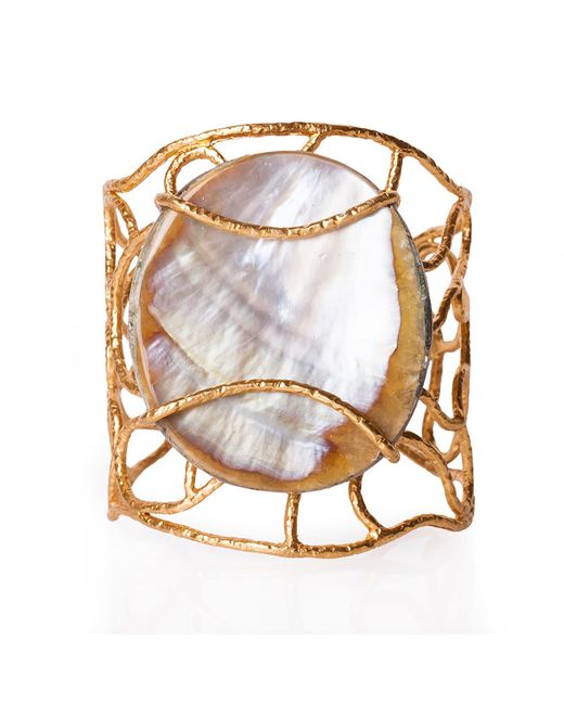 Christina Greene Metallic Tribeca Cuff