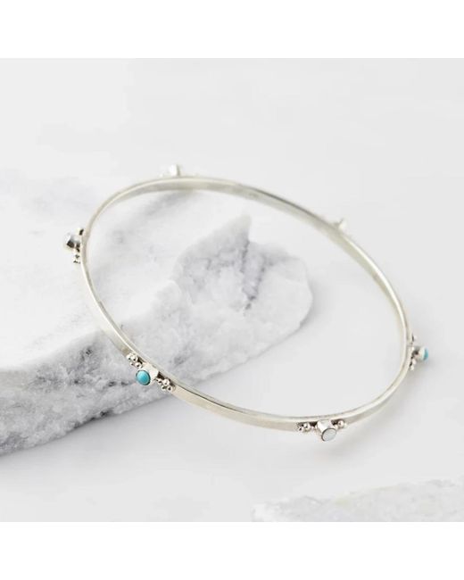 Charlotte's Web Jewellery Metallic Rajput Serenity Stacking Bangle