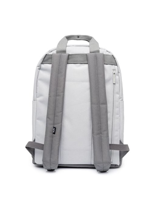 Lefrik Gray Capsule Backpack Concrete Block