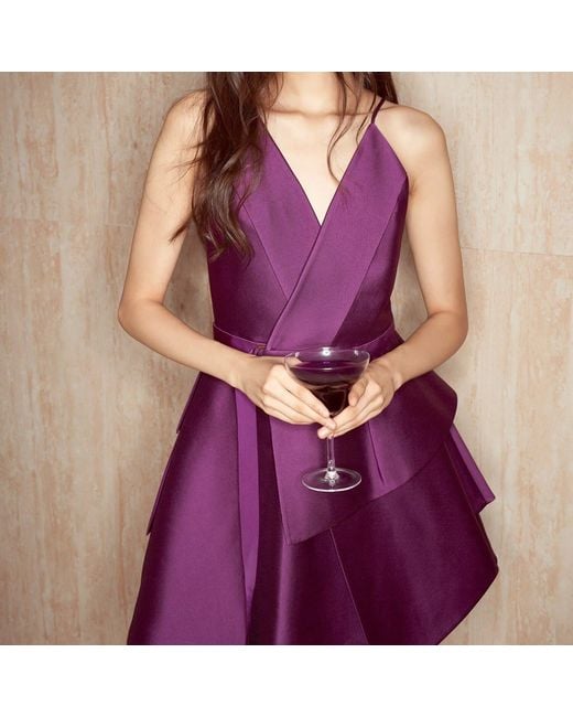 Emma Wallace Purple Hoa Dress