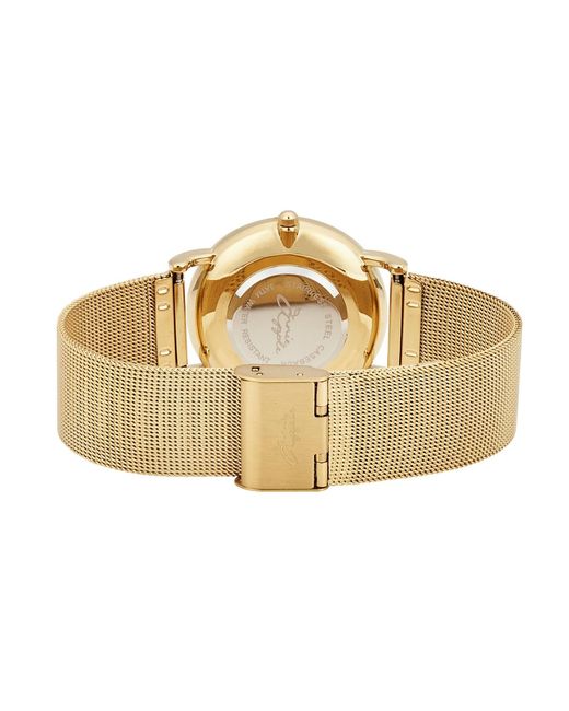 Bermuda Watch Company Metallic Annie Apple Alore Mesh Hairdresser Scissor Hands Watch