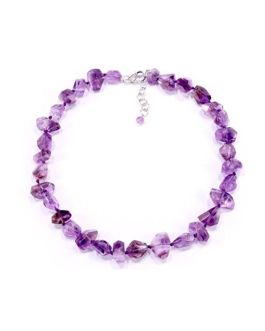 Mineralgems•Studio Purple Ametrine Amethyst Necklace