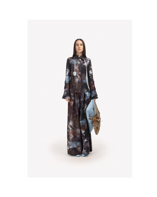 Julia Allert Blue Versatile Transformable Handmade Tie-Belt Light