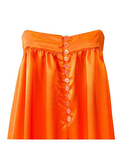 Blaise London Orange The Tawny Jumpsuit