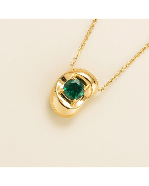 Juvetti White Fava Necklace