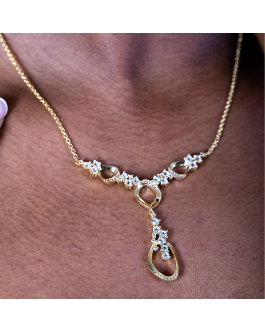 Lucy Quartermaine Metallic Volcan Necklace