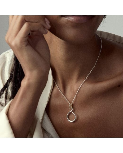 Dinny Hall Metallic Toro Mixed-Metal Lasso Pendant