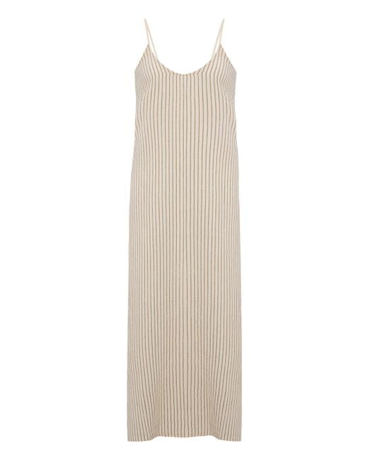 The Handloom White Yaz Dress