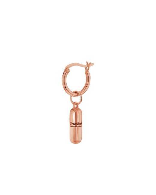 True Rocks Metallic 18Kt Plated Mini Pill Pendant