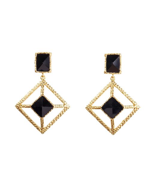 Christina Greene Metallic Milox Earring