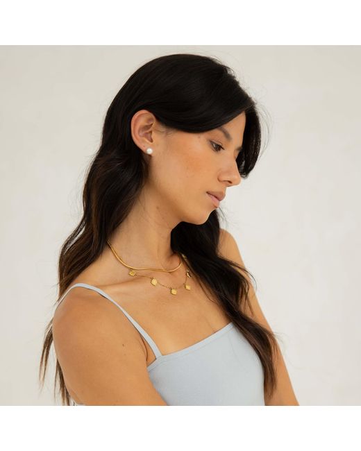 Arctic Fox & Co. Metallic The Box Chain Necklace
