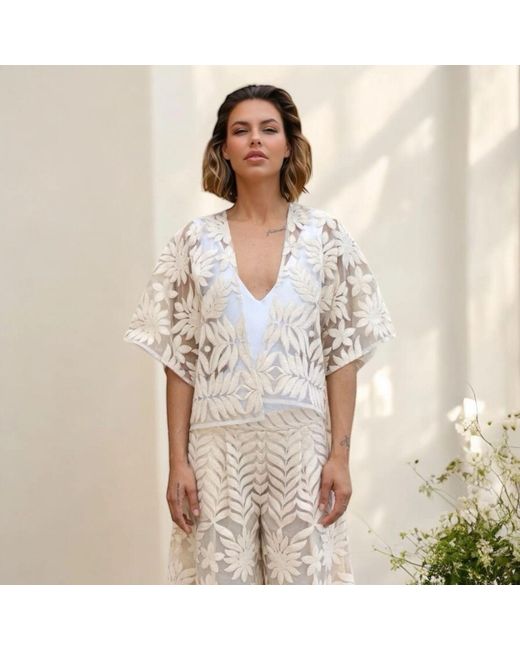 Rêve De Rive Natural Bolero Jacket