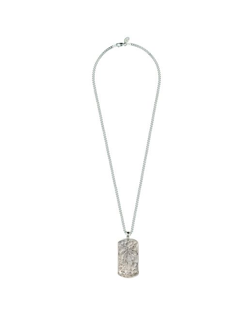 Charlotte's Web Jewellery Metallic Oasis Palm Necklace for men