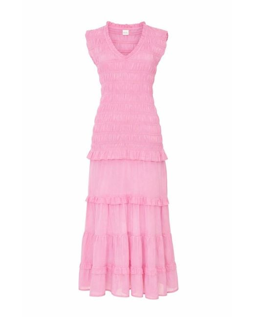Par & Escala Pink Cami Dress
