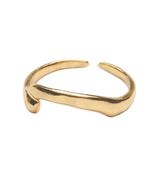YAA YAA LONDON Metallic Little Hug Vermeil Ring