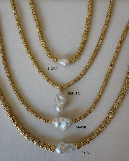 Amber Sceats Metallic Stevie Necklace