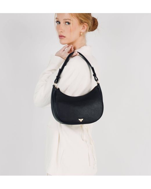 Apatchy London Black The Lucy Leather Bag