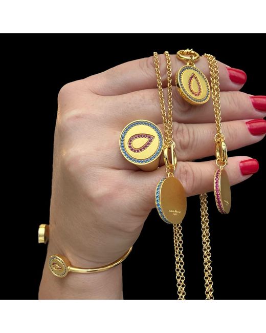 Dorota Lasak Metallic Sweet Blood Vermeil Ring