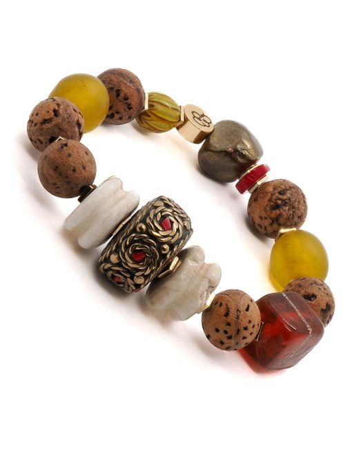 Ebru Jewelry Brown Vintage Style Bohemian Bracelet