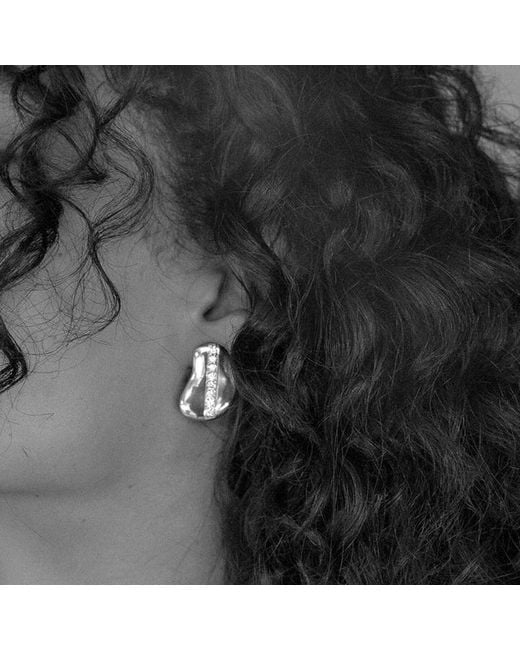Zepplin the Label Metallic Beatrice Earrings