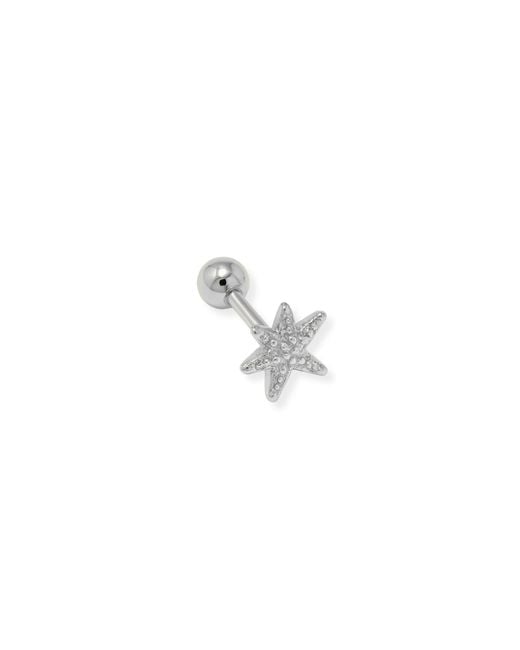 Martina Rozenberg Smira Jewelry Metallic The Mono Earring Star
