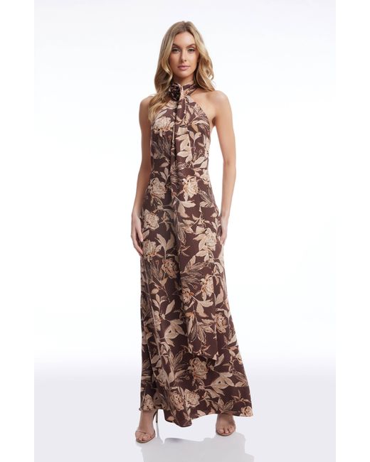 Dress the Population Natural Olivia Dress