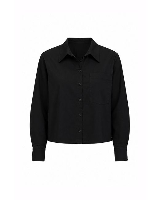 Exquise Black Theodora Long Sleeve Shirt –