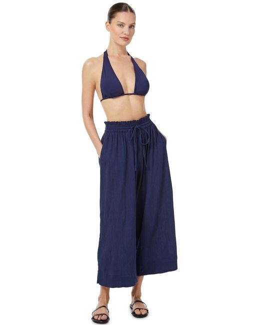 Change of Scenery Blue Neutrals Brooke Pull-On Beach Pants