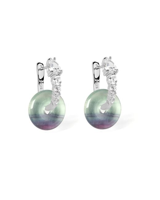 Freqnc Atelier Metallic Ouroboros Earrings