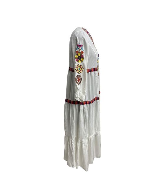 Zasta Studio White Summer Thread Edition Dress Three